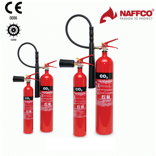 Bình chữa cháy CO2 5kg Naffco NC5A