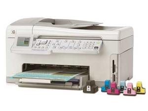 Máy Fax HP Photosmart C6180, In, Scan, Copy, Fax, In phun màu
