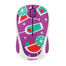 Chuột quang không dây Logitech Wireless Mouse M238 Party Cocktail