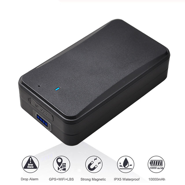 THIẾT BỊ ĐỊNH VỊ KHÔNG DÂY Ô TÔ AT4 - PIN 20 NGÀY 2 thiet bi dinh vi o to dung pin at4