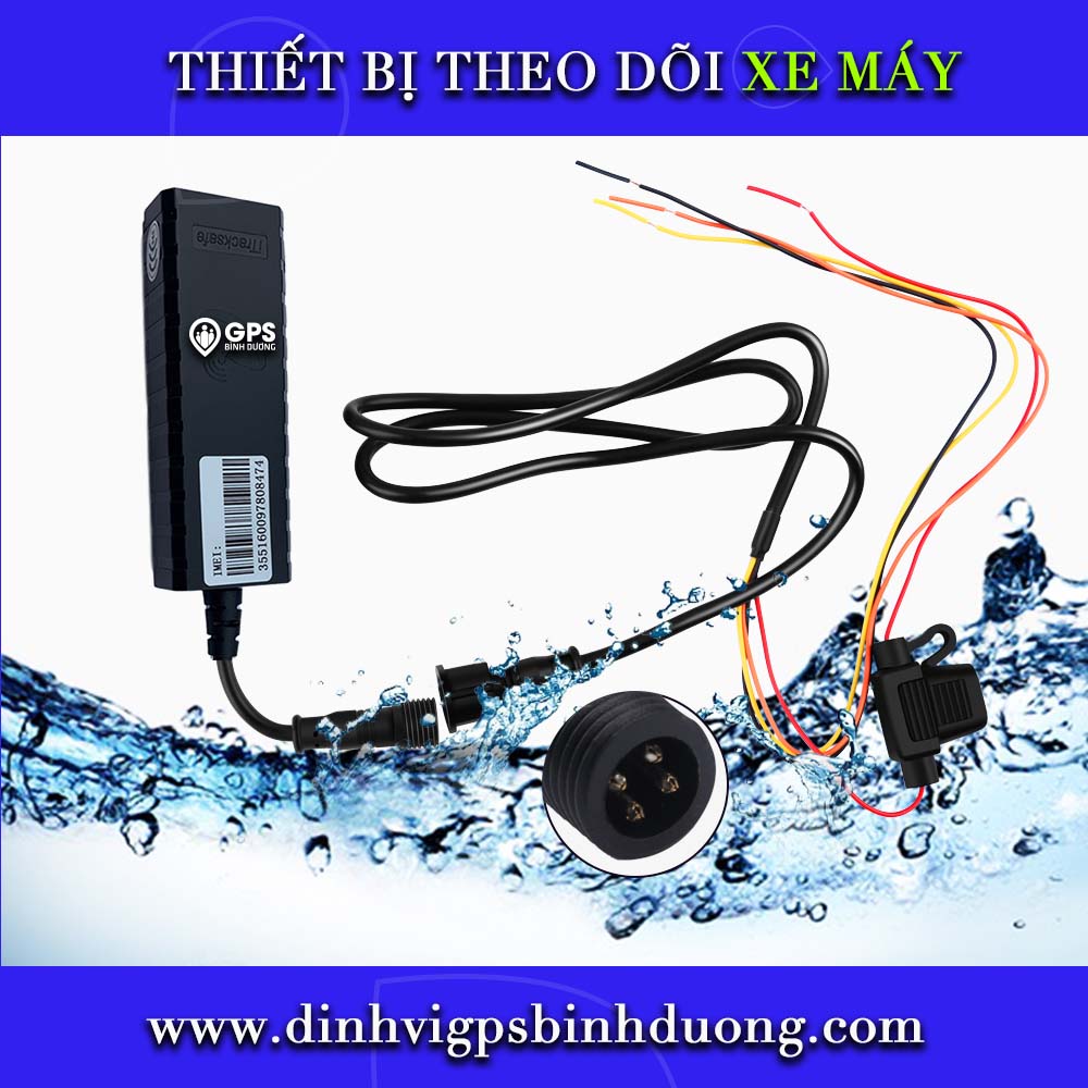 Định Vị Gps ST901 2 thiet bi theo doi xe may chong nuoc
