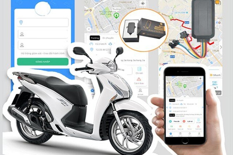 Cách phát hiện xe máy gắn định vị nhanh và chính xác nhất 2 Xe máy gắn định vị mang tới nhiều giá trị sử dụng