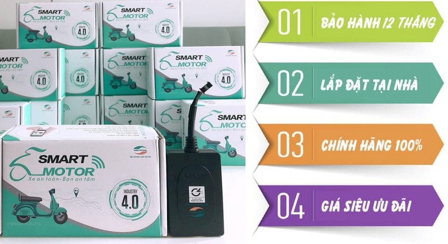 Smart motor Viettel W2 4 Tính năng của định vị xe máy viettel W2