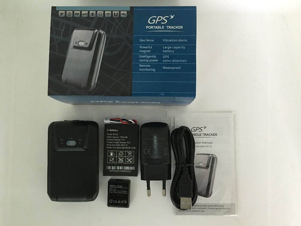 Định Vị Techglobal GT03A 2 hộp Định Vị Không dây Ô tô Techglobal GT03A